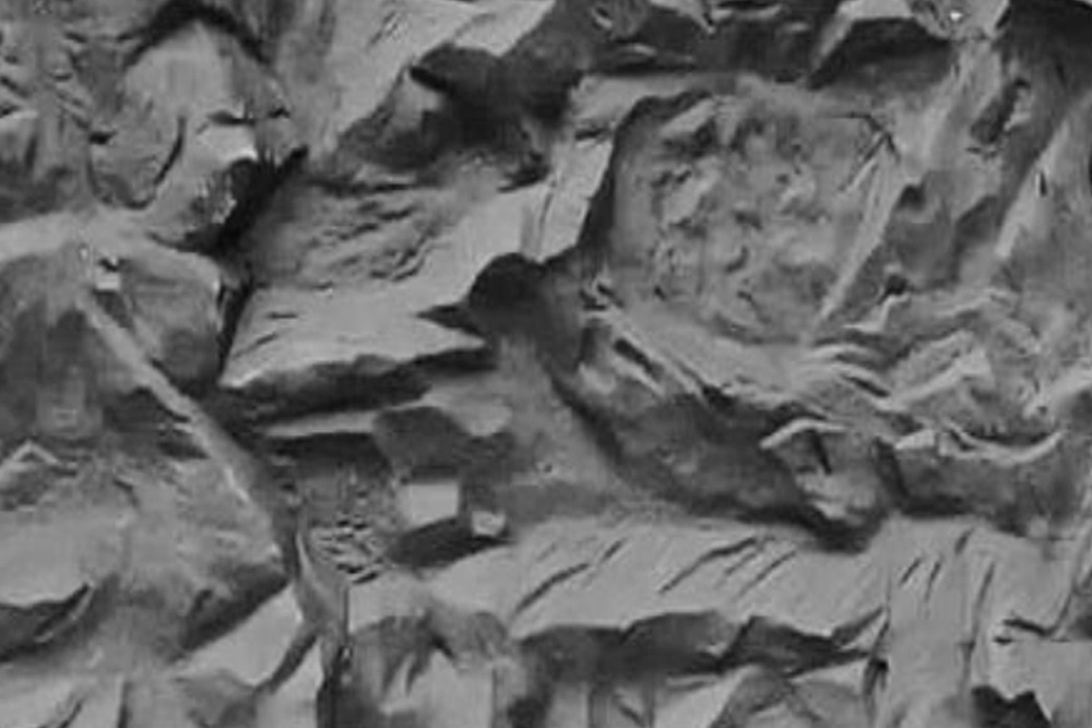 Placa Decorativa Piedra. Mural Completo de PU Gris - Caja 6 Piezas